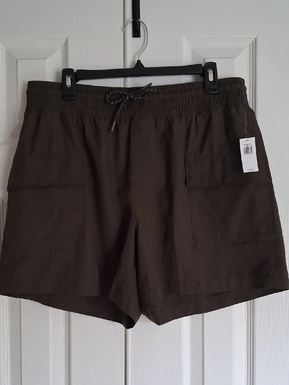 Old Navy Stretchtech Olive Green Drawstring Cargo Shorts L